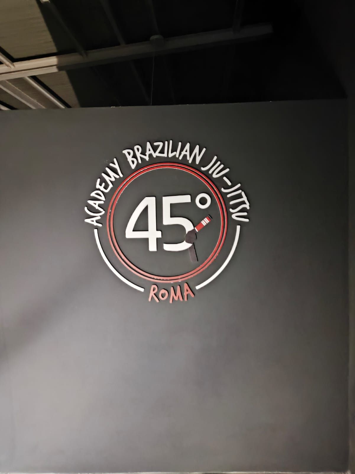 Insegna 45° Academy Brazilian Jiu-Jitsu