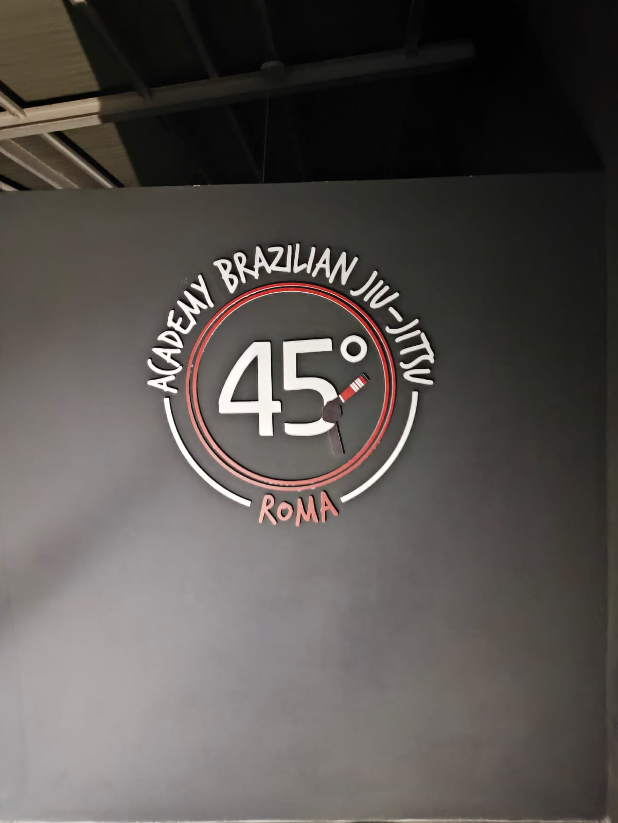 Insegna 45° Academy Brazilian Jiu-Jitsu